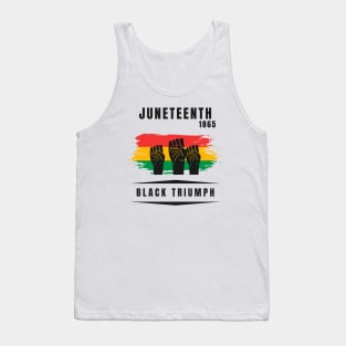 Juneteenth, Black Triumph Tank Top